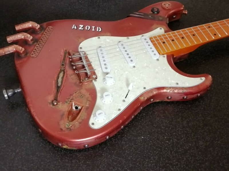 Streampunk custom right handed stratocaster 2020 Copper image 1
