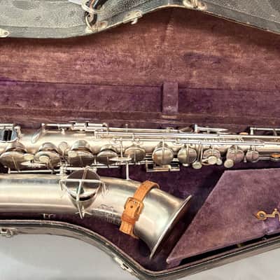 Buescher C Melody Saxophone, Model: True Tone, Silver Finish, Low Pitch image 10