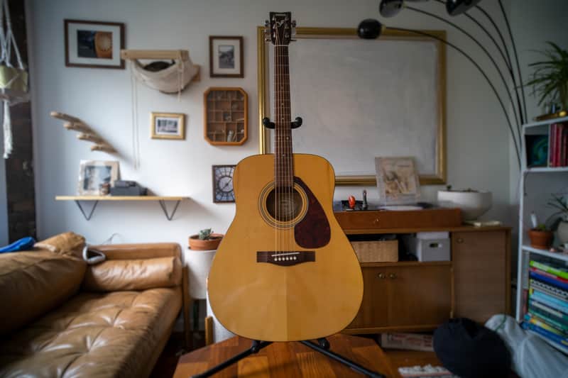 Yamaha F-315A Acoustic Guitar + Hard Case image 1