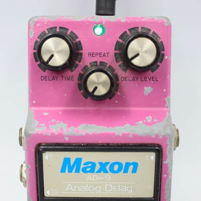Maxon AD-9 Analog Delay Made in Japan Guitar Effect Pedal 393924 image 3