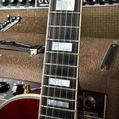 2010 Gibson Les Paul Custom VOS Wine Red image 8