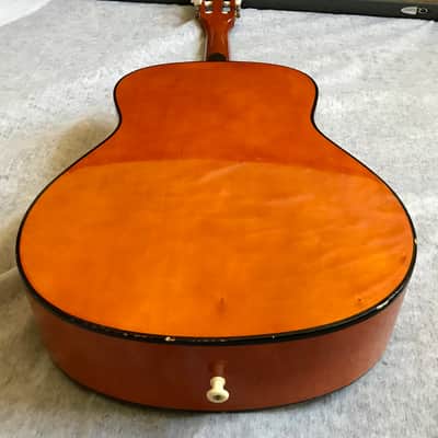 KAPOK Acoustic Classical Parlor Guitar 34” Length Zero Fret Good Condition image 10