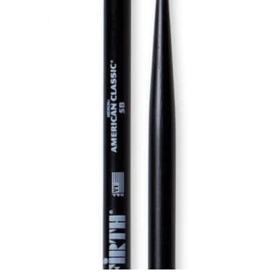 Vic Firth American Classic 5B (5BB) Nera Punta Legno image 1