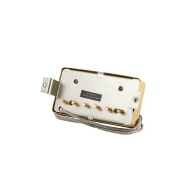 Gibson '57 Classic (Double Black, Gold Cover, 2-Conductor, Potted, Alnico 2, 8K) Pickup image 2