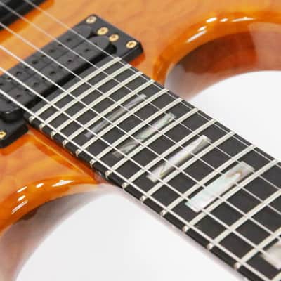 1992 Carvin DC400 Left-Handed Vintage Kiesel M22 Pickups Kahler LH Lefty Quilted Maple KOA Wood Custom Ordered Rare Electric Guitar w/ Orig. OHSC Tweed Case image 24