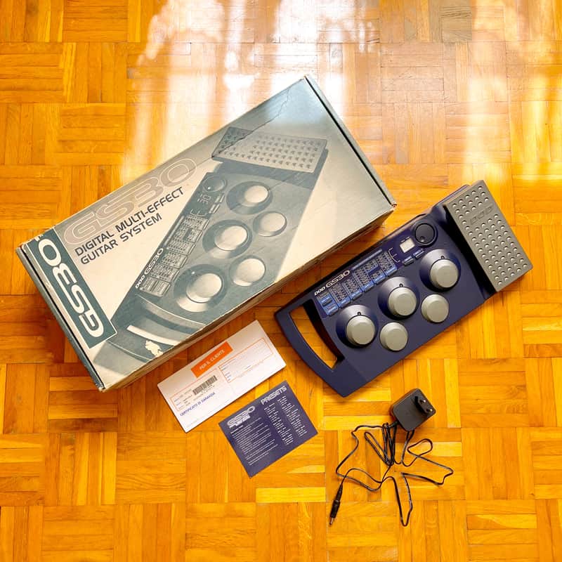 Super cool DOD GS30 (USA, 1999) Vintage Digital Multi-Effect Guitar System Effects Processor! With original box and original documents! image 1