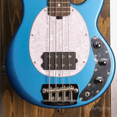 Sterling by Music Man RAYSS4 StingRay Short Scale Toluca Lake Blue image 1