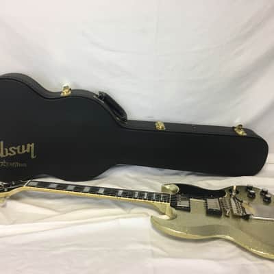 Gibson Les Paul SG Custom Silver Sparkle Electric Guitar 2007 w/Original Hard Shell Case image 12