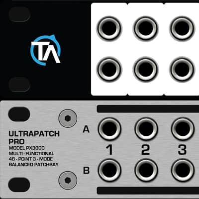 Single - Blank Patch Bay Label Compatible with Behringer PX3000 by Trace Audio image 1