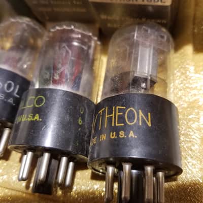 RCA etc. Pair (2) 3Q5 tNOS AT1000 TESTED Vacuum Tubes Beam Power VT221 JAN-CRC-3Q5 3Q5GT/G 1940-1959 image 7