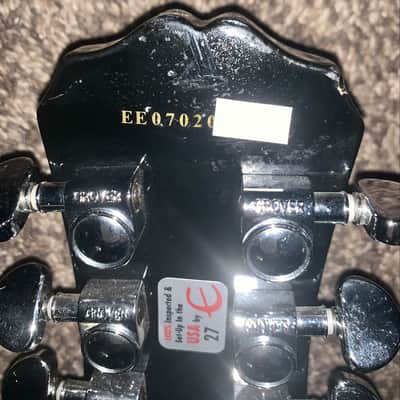 Epiphone Les Paul Custom silverburst electric guitar ohsc image 8