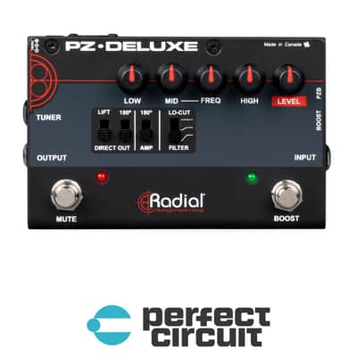 Radial Engineering PZ-Deluxe Acoustic Instrument Preamp Pedal image 1