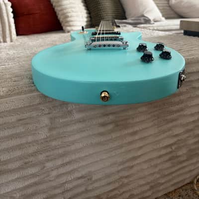 Gibson Les Paul Studio 2013 - Hidden Sea Glass - Teal image 5
