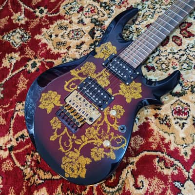 *AS NEW* 2024 ESP Edwards E-Maiden HIZAKI Signature Model - Rose MIJ Japan image 6