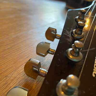 Gear4music Vintage Sunburst A-Style Mandolin 2020 - Vintage sunburst / gloss image 10