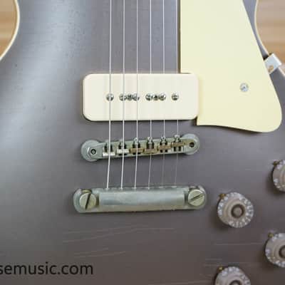 Gibson Custom Shop Murphy Lab 70th Anniversary '55 Les Paul Standard Reissue - Samoa Beige Light Aged image 6