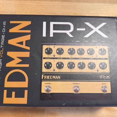 Friedman IR-X Dual Tube Preamp/DI — Like New w/ Full Kit — Box, PSU, Cables image 5