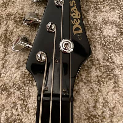 El Degas Short Scale Bass 1980s Black image 6