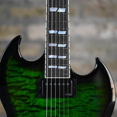 ESP USA Viper - Dark Green Sunburst image 7