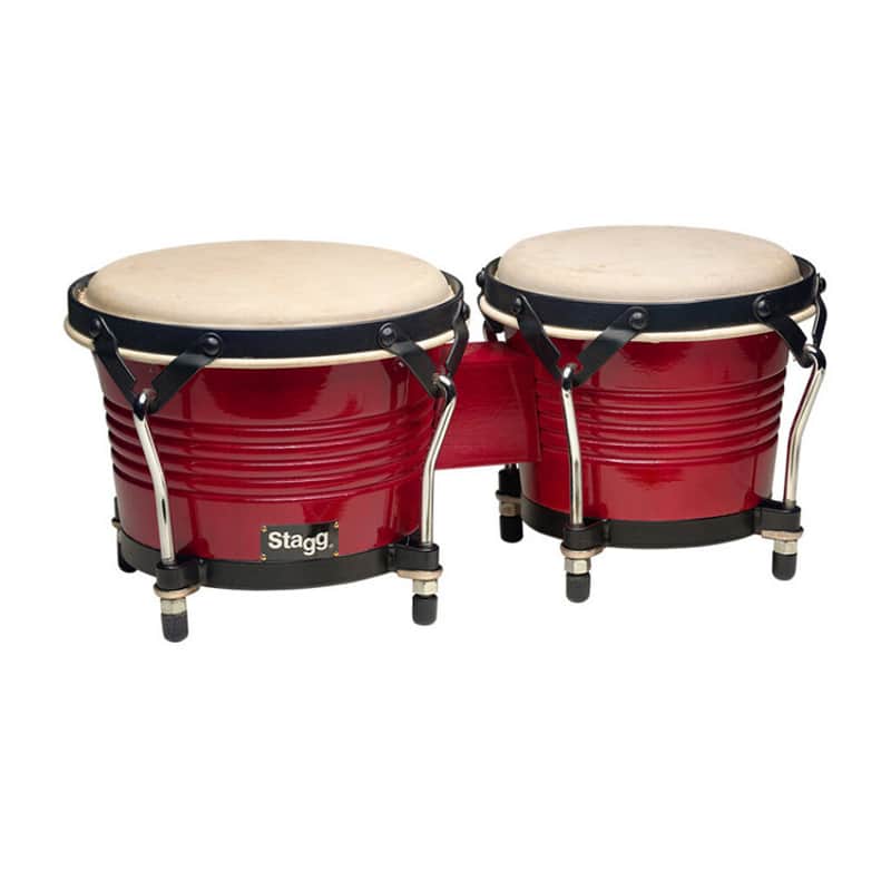 Stagg BW-200 Bongos Wood Cherry image 1