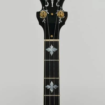 Huber Truetone Custom 2026 RB-6 Style 6 Gold Engraved 5-String Resonator Banjo, Serial 625-13 image 5