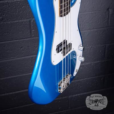 Tokai APB-101R Hard Puncher Bass Lake Placid Blue MIJ Alder/Rosewood w/Gig Bag image 6