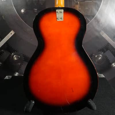 1960s Framus Archtop Acoustic – Sunburst – Made in Bavaria, Germany – Player Grade w/ Side Repair image 15