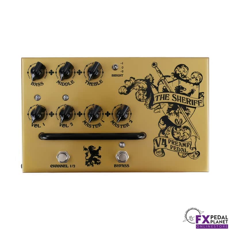 Victory Amps V4 Sheriff 2024 - Gold and Black | Reverb Canada