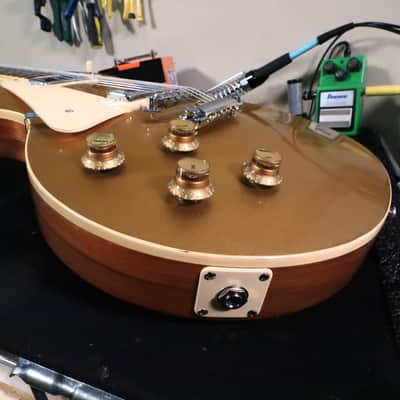 1976 Gibson Goldtop Left Handed Les Paul Deluxe Lefty Electric Guitar image 17