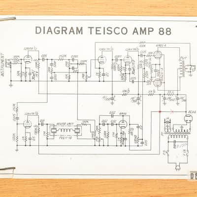 Teisco  88 Tube Guitar Combo image 12
