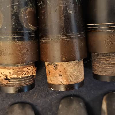 39 Clarinet Mouthpieces Buffet Crampon Low Logo (Chedeville) Rare Good State image 5