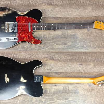 MyDream Partcaster Custom Built - Heavy Relic Black Bindings Hepcat 55 image 1