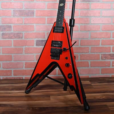 Dean USA Dime Razorback V Red with Black Bevels 2007 w/OHSC image 5