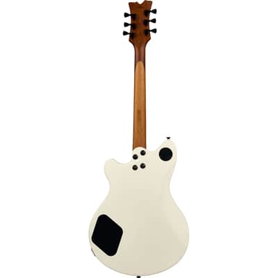 EVH SA 126 Standard Electric Guitar, Satin Vintage White image 2