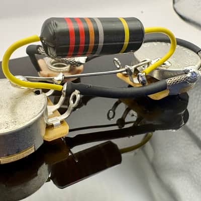 Gibson Les Paul Jr./SG Junior premium wiring harness- 50s style with 0.022uF Bumblebee capacitor image 2