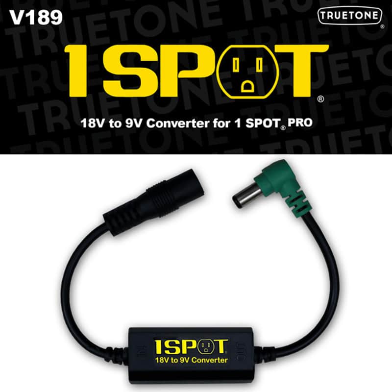 Truetone V189 18volt-to-9volt Converter Cable image 1