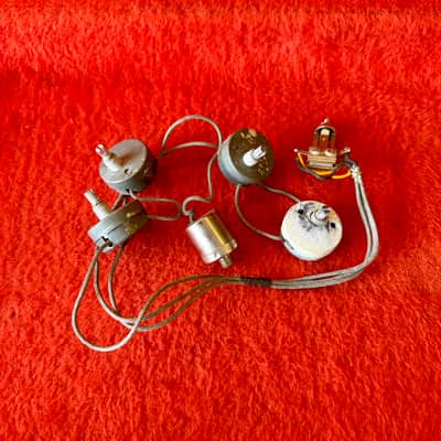 Gibson ES-335 es-175 wiring harness 1961 - CTS dual humbucker 500k  original vintage USA image 1
