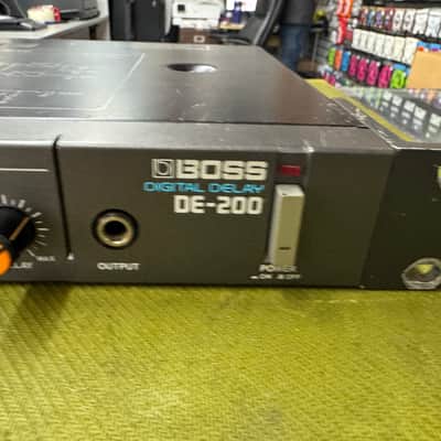 Boss DE-200 Digital Delay 1984 - Black image 8