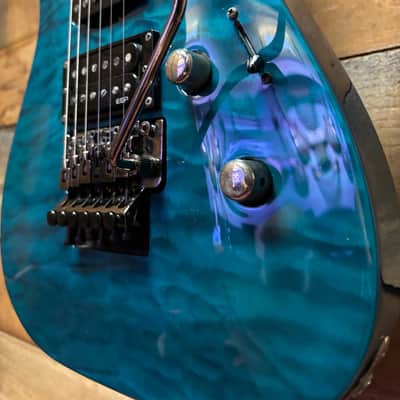 Pre-owned LTD MH-103QM See Thru Blue image 3