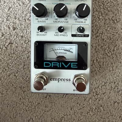 Empress Effects Drive Analog Overdrive + Boost Footswitch Pedal + Adaptive Noise Gate Control image 1