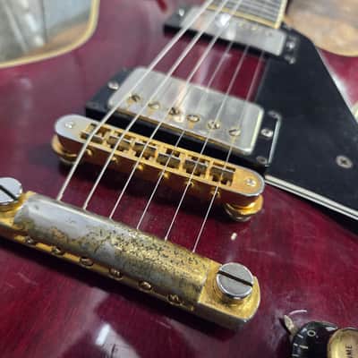 Gibson Les Paul Custom 1976 Wine Red image 8