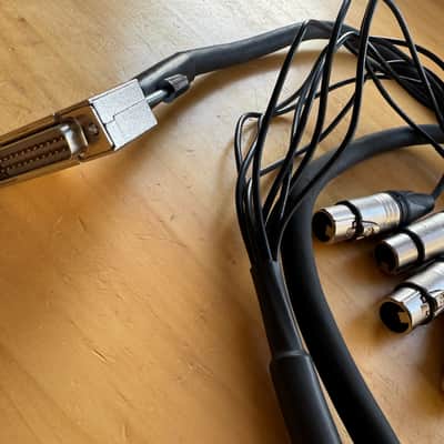 Pro Snake DB25 auf 8x XLR Female Breakout Kabel (Tascam DB25) - Black image 6