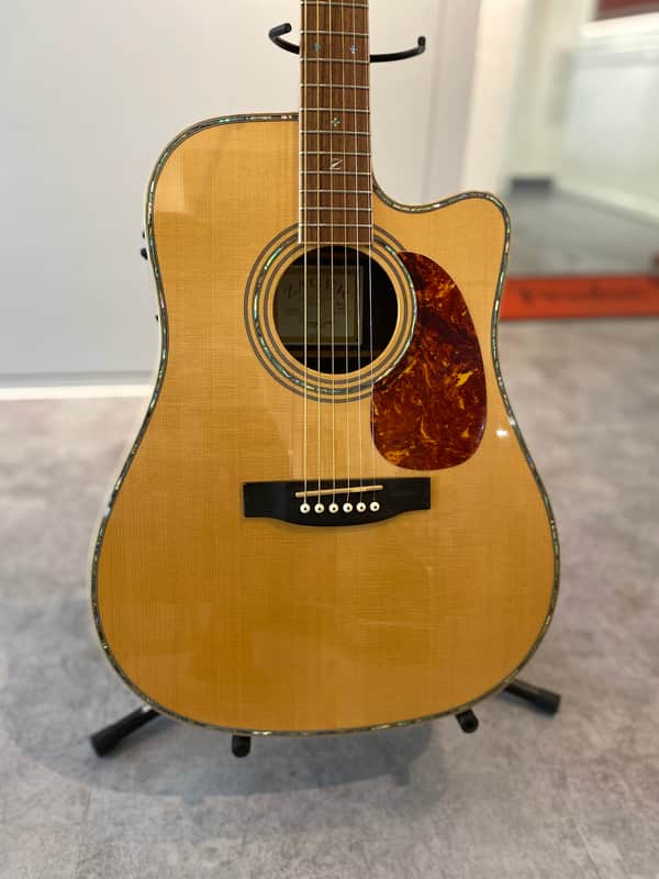 Zager ZAD900CE Natural 2015 Acoustic Guitar [USED] image 1