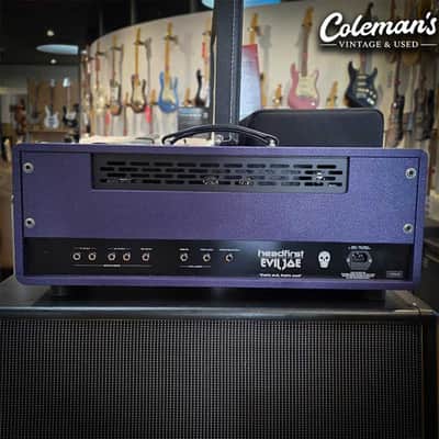 Headfirst Evil Joe 50w Head - Purple Tolex image 3