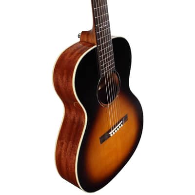 Alvarez DELTA00E Artist Blues Series Acoustic Electric Guitar - High-Gloss Vintage Burst image 6