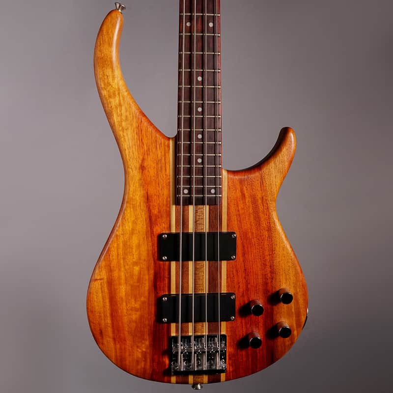 Peavey Zephyr 4 String NTB Neck Through Bass Guitar Bubinga/Maple/Mahogany image 1