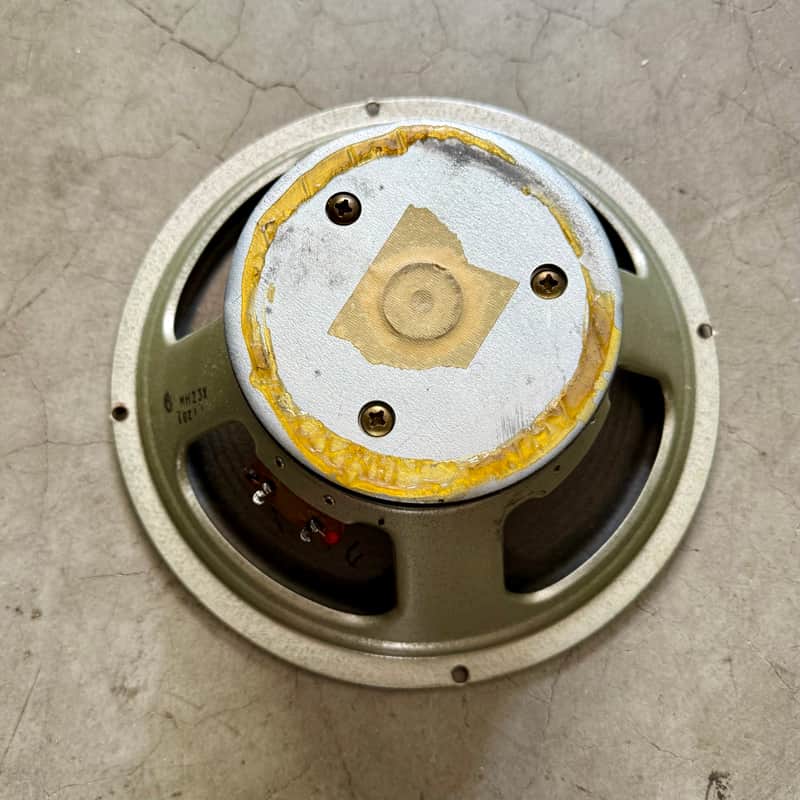 Celestion G12H-30 12” 16 ohm 30 watt guitar speaker 1970’s - Blackback Marshall original vintage uk England image 1