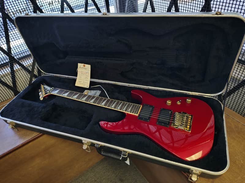 Jackson USA Soloist Guitar 1987 - Candy Red image 1