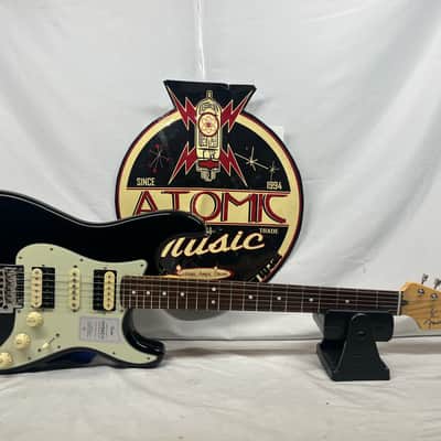 Fender 2024 Collection, Made in Japan Hybrid II Stratocaster Strat HSH - Black image 1