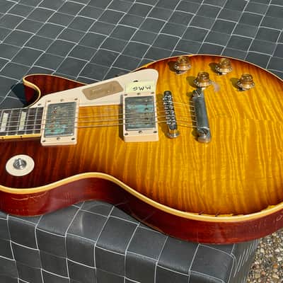 2013 Gibson Custom Shop 1959 Joe Perry Les Paul Murphy Aged Hand Picked Top By Wilson & Murphy image 2
